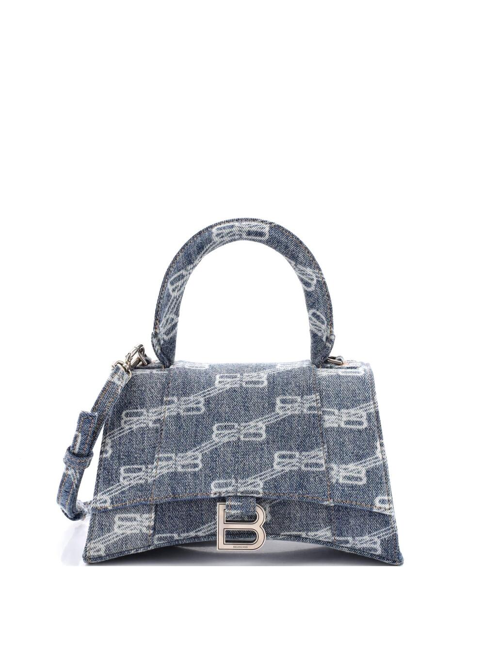 Balenciaga Hourglass Top Handle Bag Bb #364658B12B